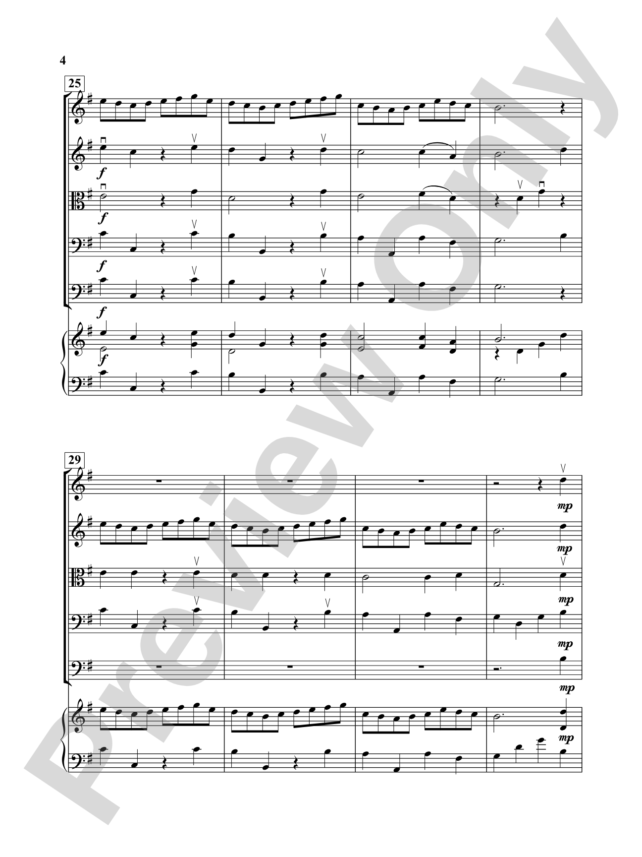 Majestic March: String Orchestra Conductor Score & Parts