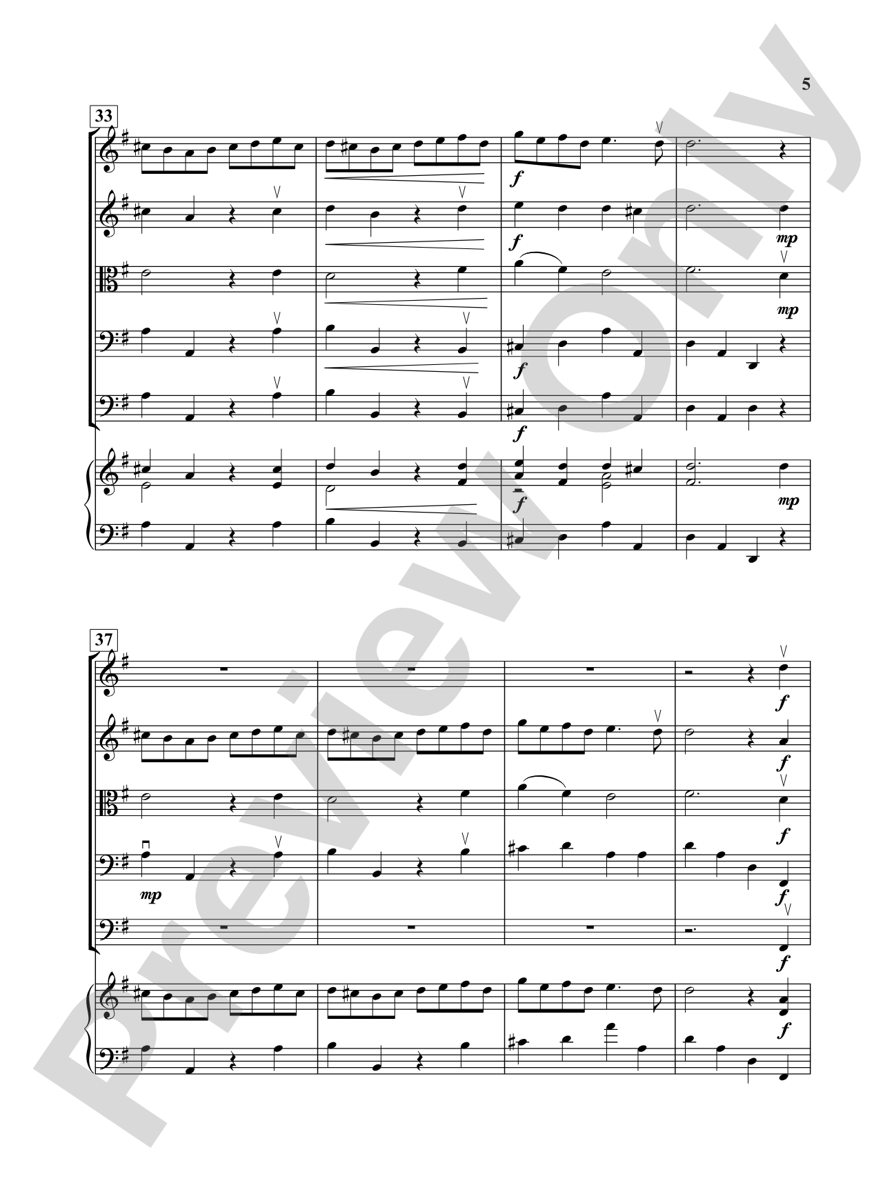 Majestic March: String Orchestra Conductor Score & Parts