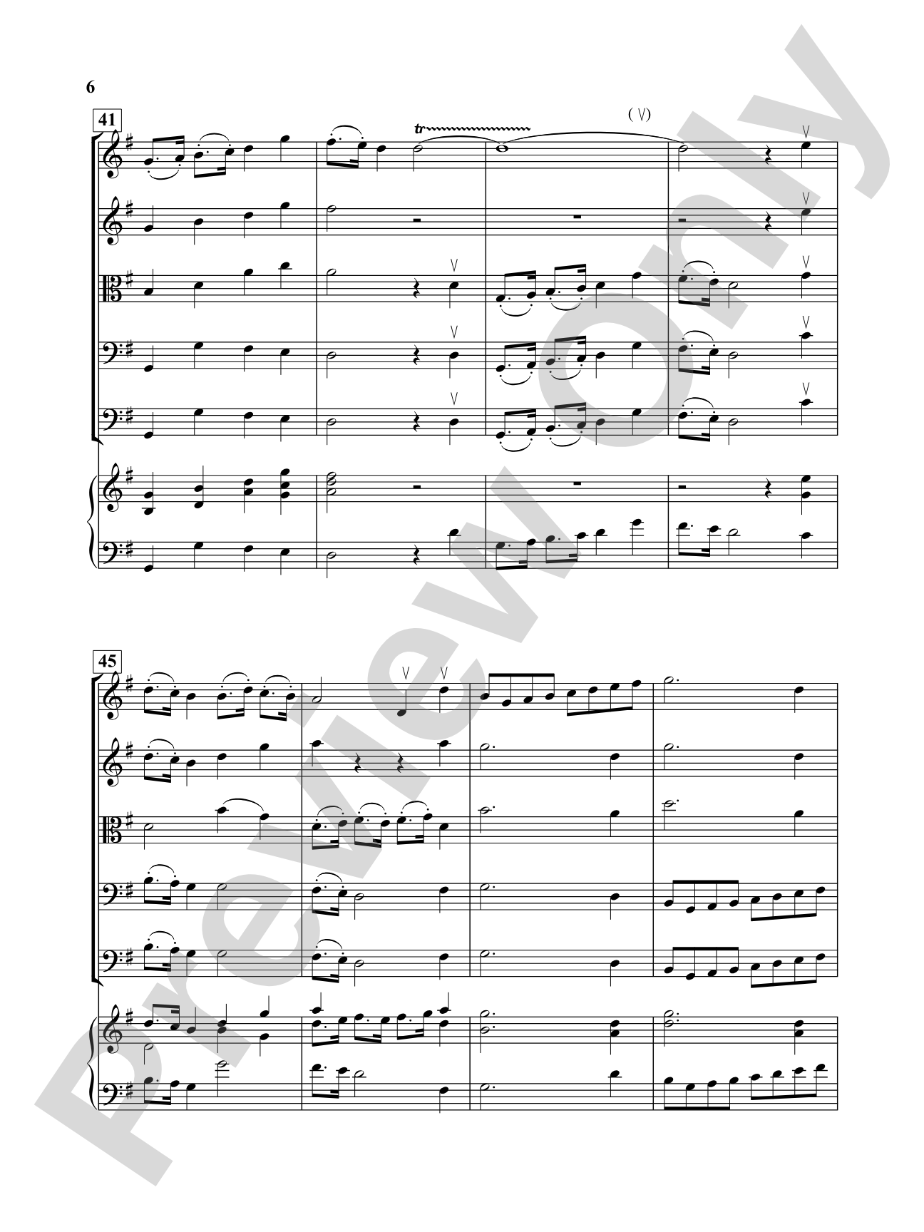 Majestic March: String Orchestra Conductor Score & Parts