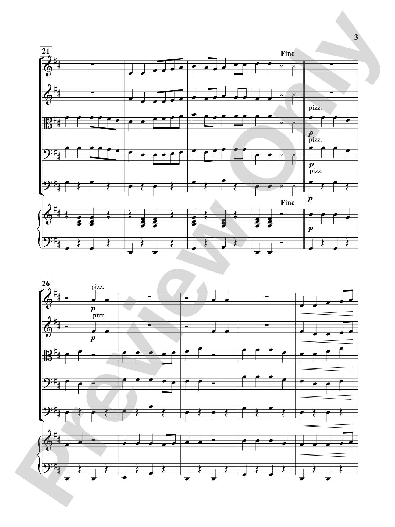 Steppin' Out: String Orchestra Conductor Score & Parts