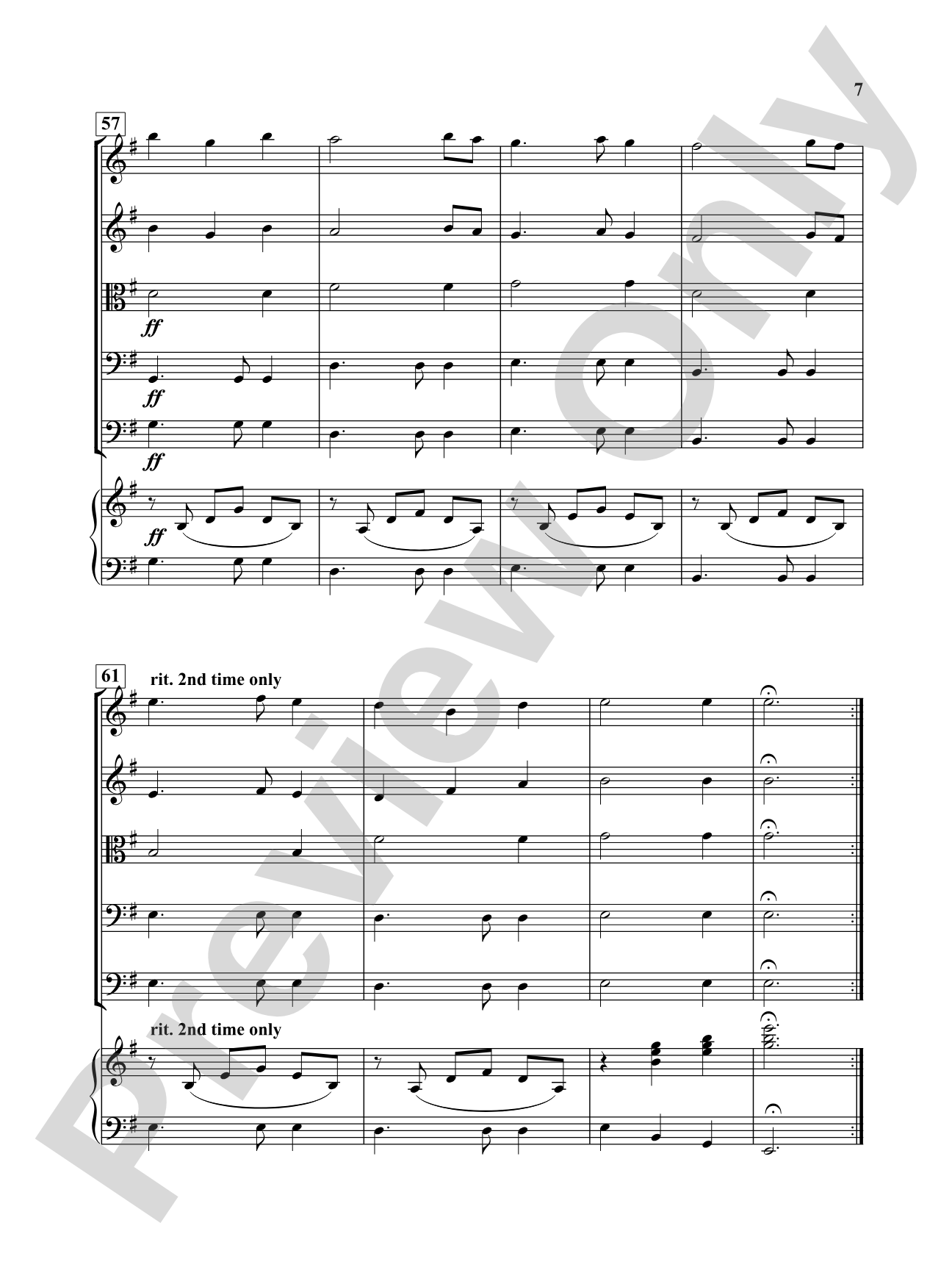 Celtic Meditation: String Orchestra Conductor Score & Parts