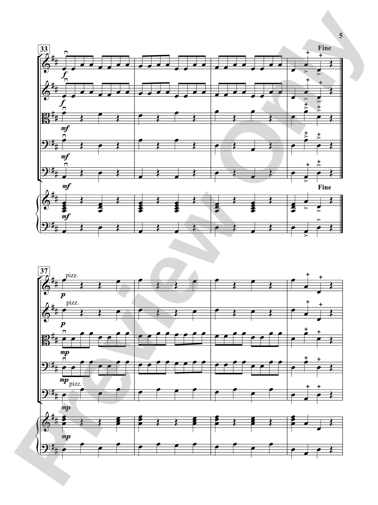 Jumpin' Jelly Beans: String Orchestra Conductor Score & Parts