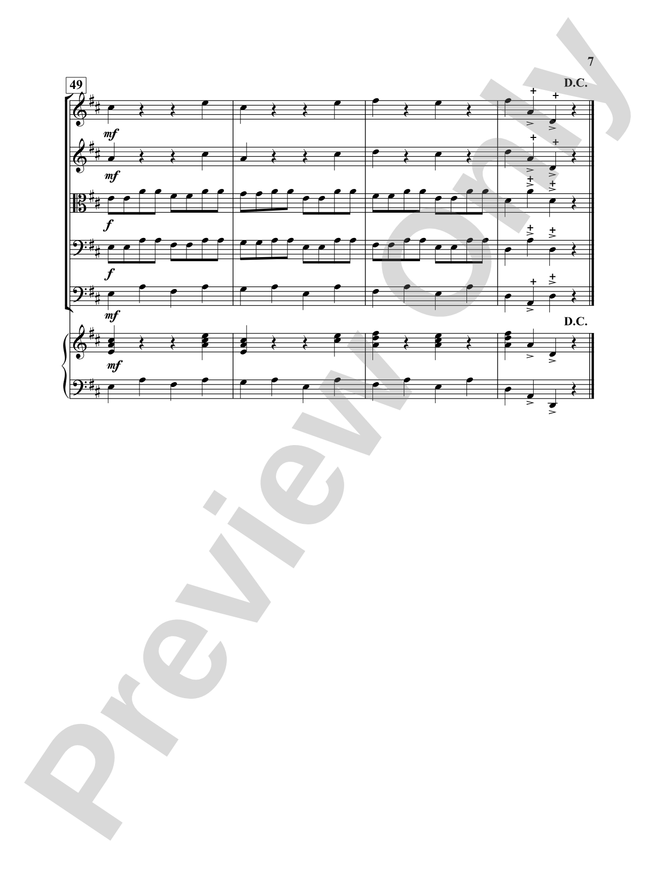 Jumpin' Jelly Beans: String Orchestra Conductor Score & Parts