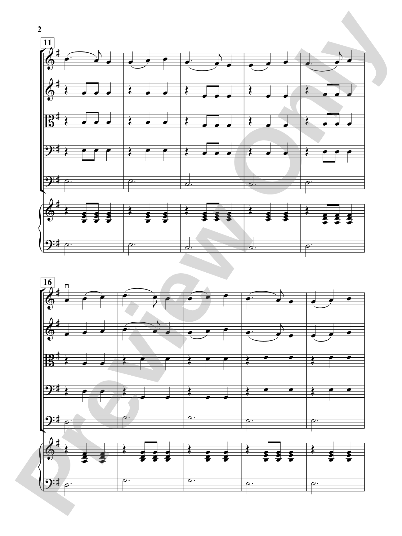 Pastoral Dreaming: String Orchestra Conductor Score & Parts