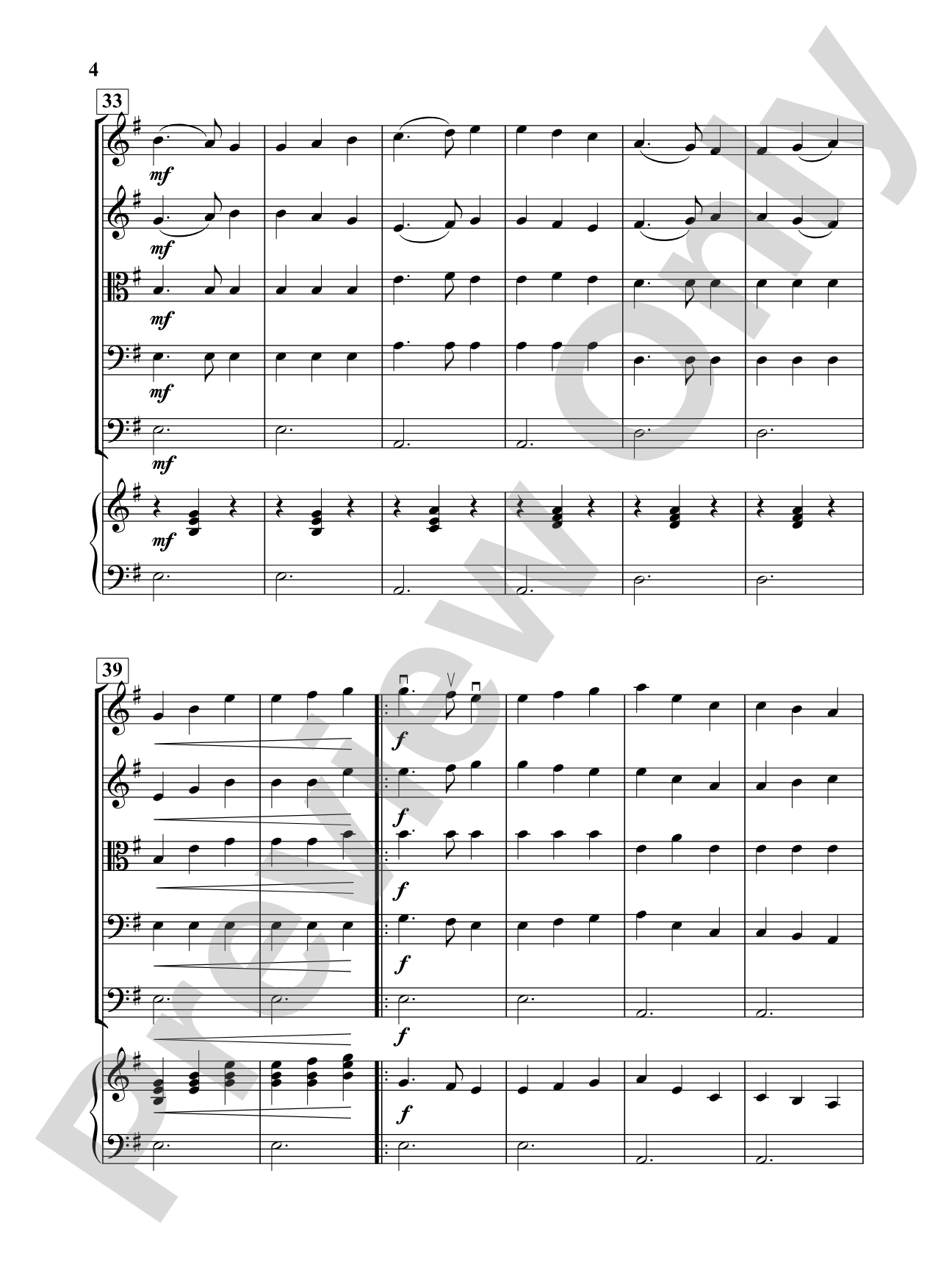 Pastoral Dreaming: String Orchestra Conductor Score & Parts