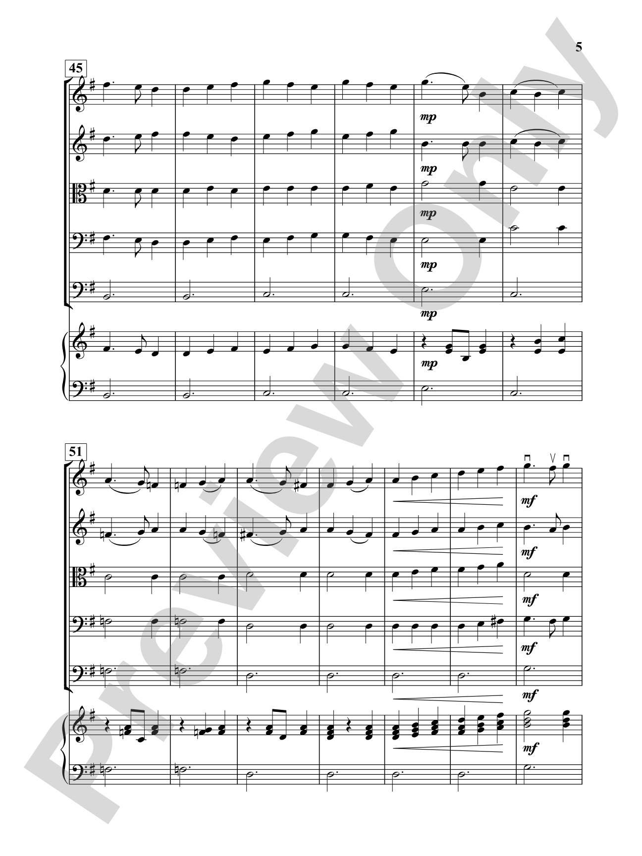 Pastoral Dreaming: String Orchestra Conductor Score & Parts