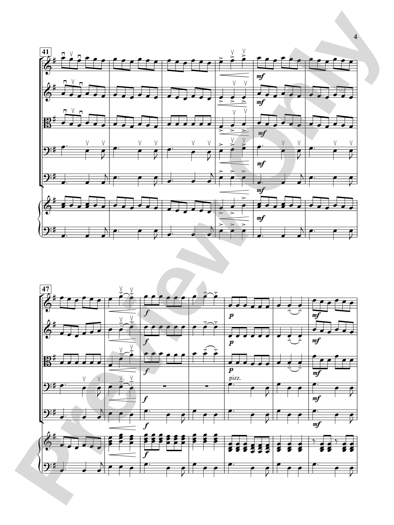 Danza Hellenica: String Orchestra Conductor Score & Parts