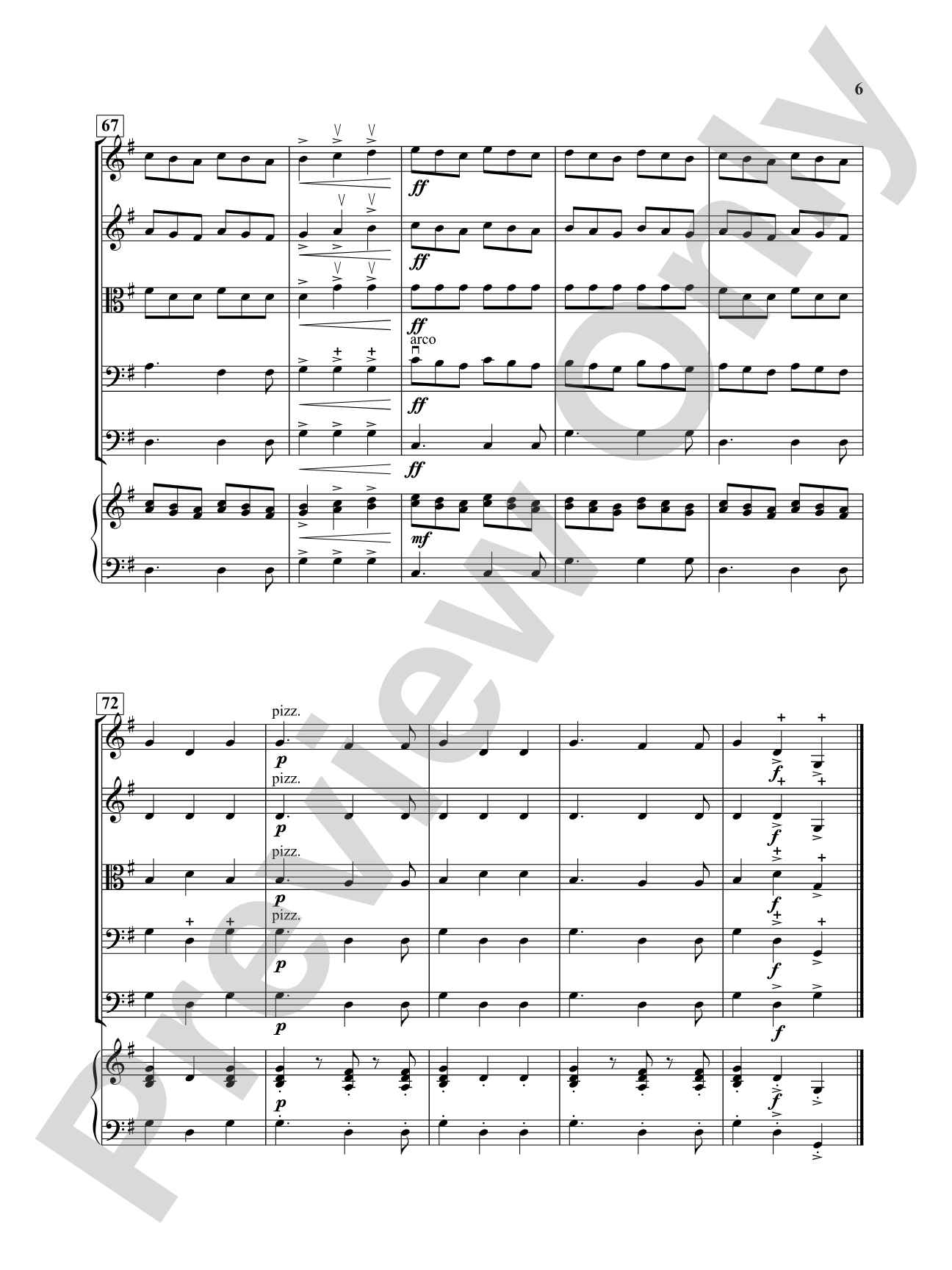 Danza Hellenica: String Orchestra Conductor Score & Parts