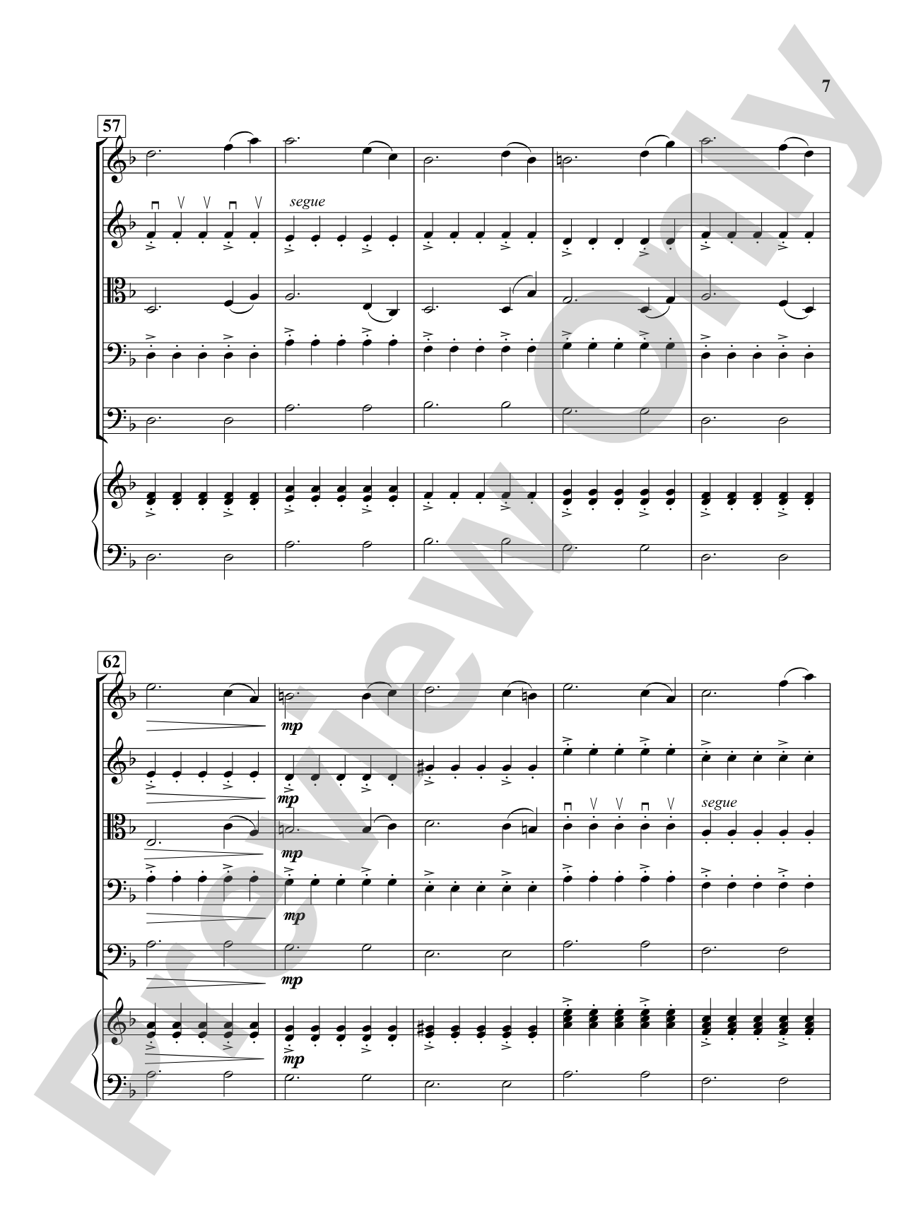 Journey of Five: String Orchestra Conductor Score & Parts