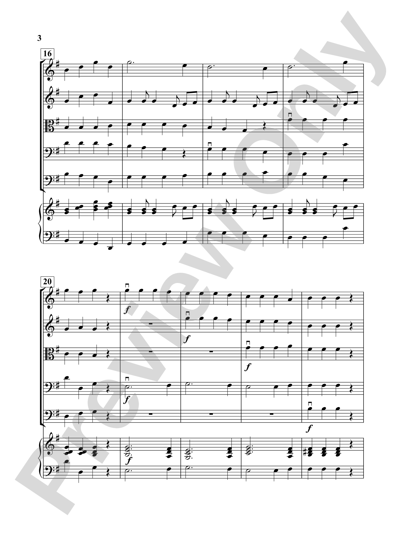 Koala Kanon: String Orchestra Conductor Score & Parts