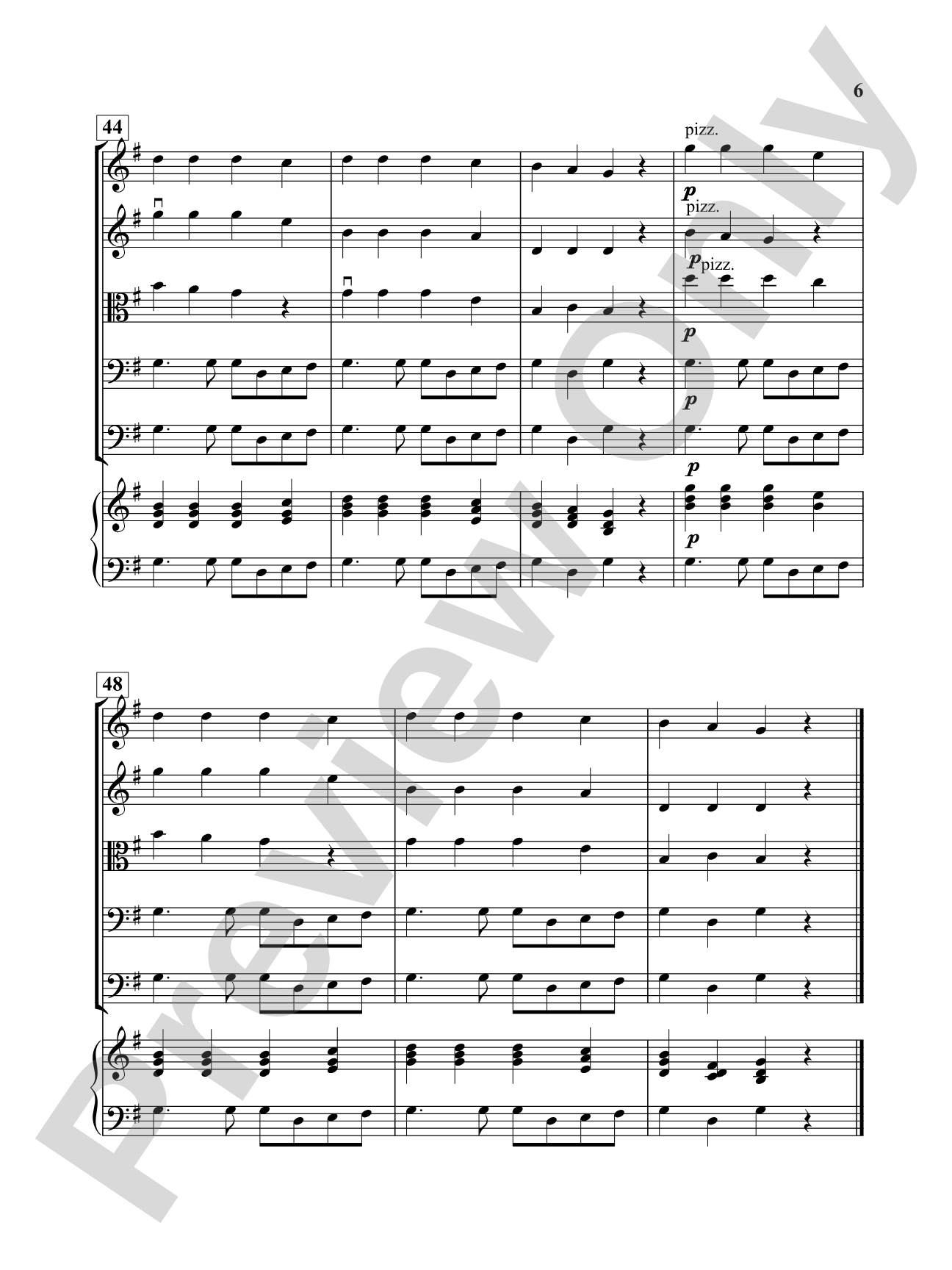 Koala Kanon: String Orchestra Conductor Score & Parts