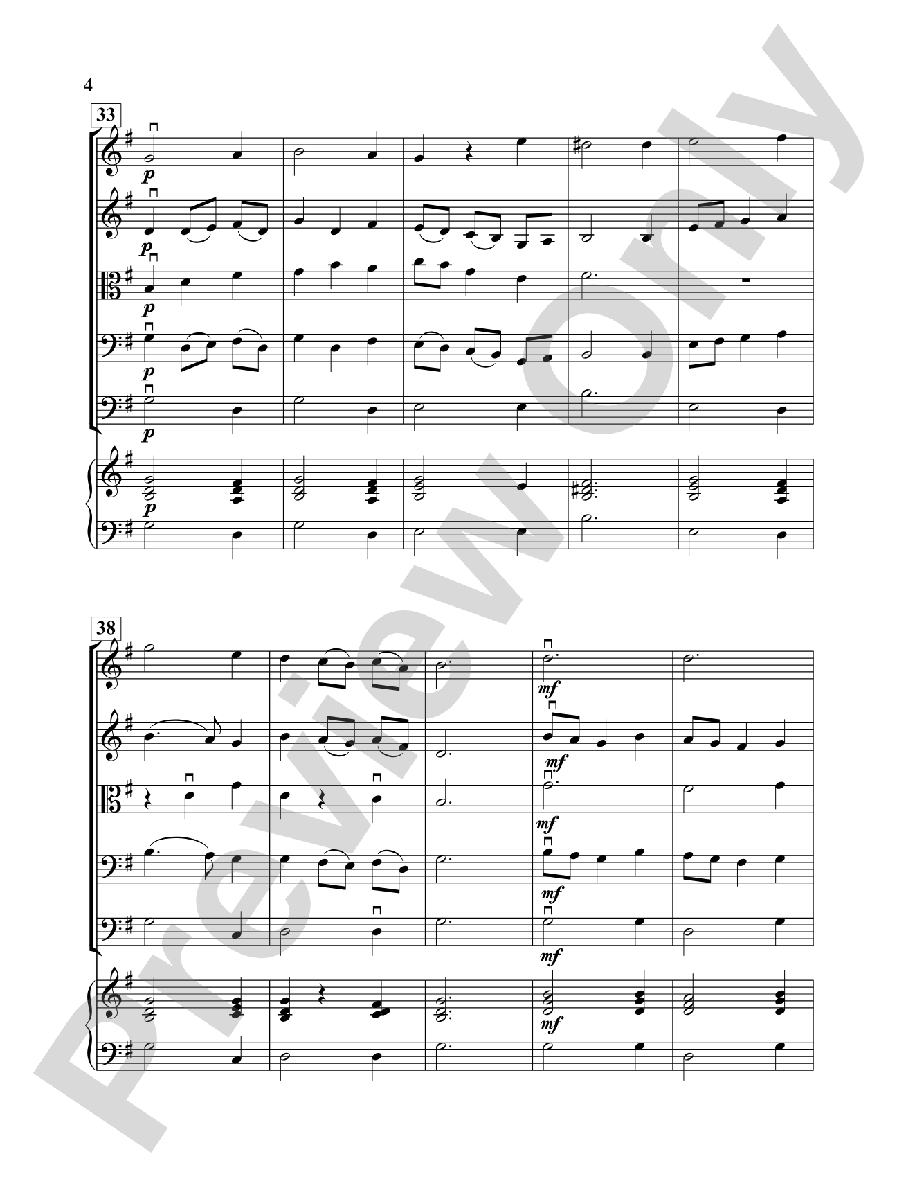 Entrata Maestoso: String Orchestra Conductor Score & Parts