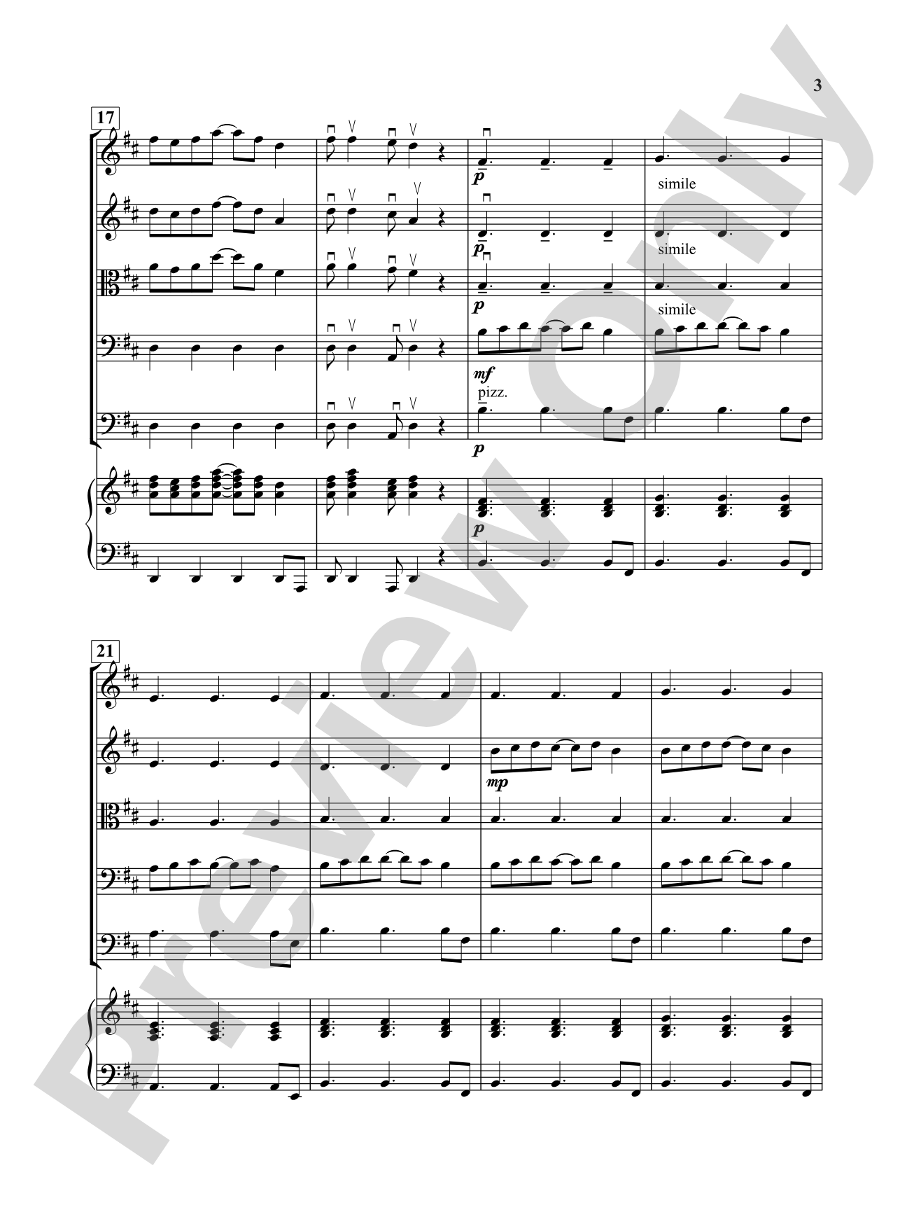 Somerwood Celebration: String Orchestra Conductor Score & Parts