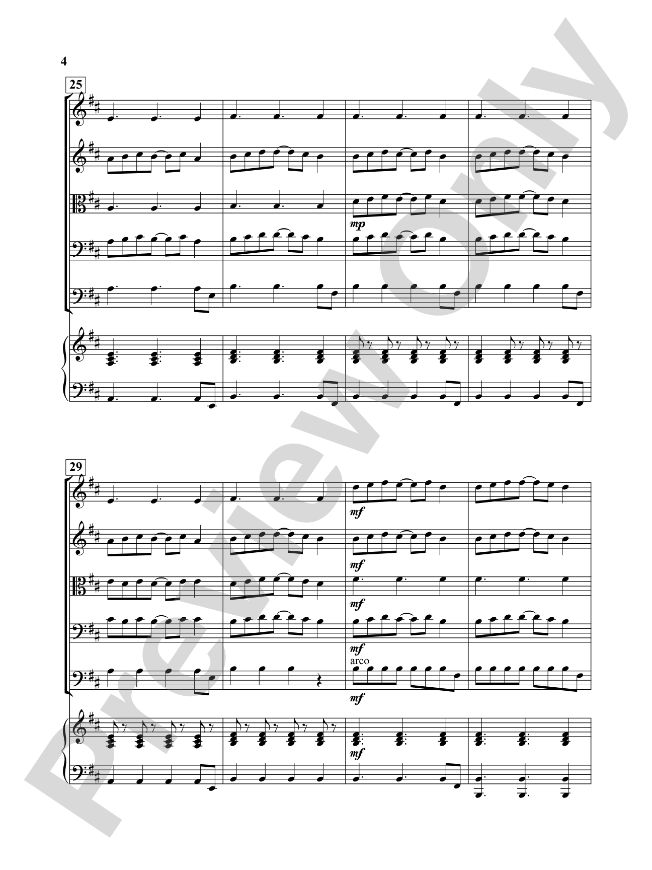 Somerwood Celebration: String Orchestra Conductor Score & Parts