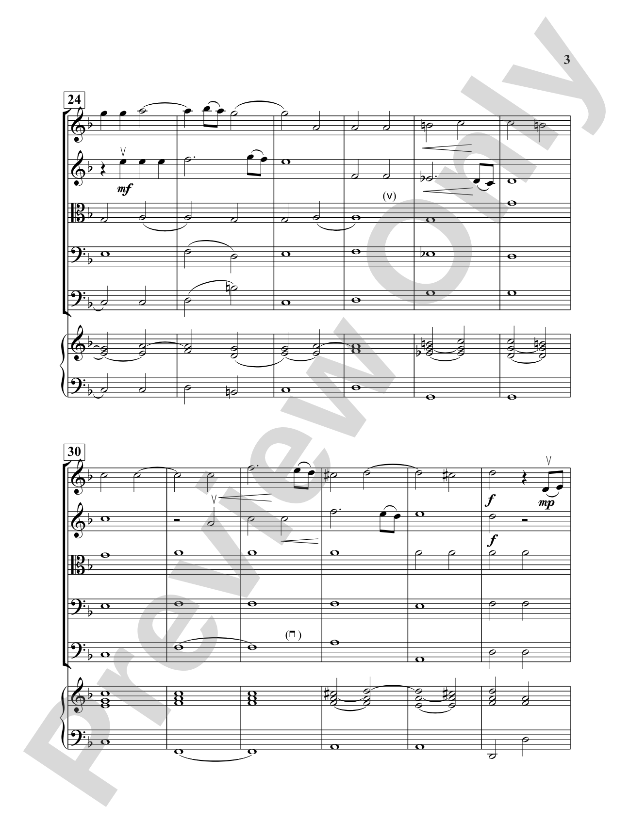Hear Me O Lord: String Orchestra Conductor Score & Parts