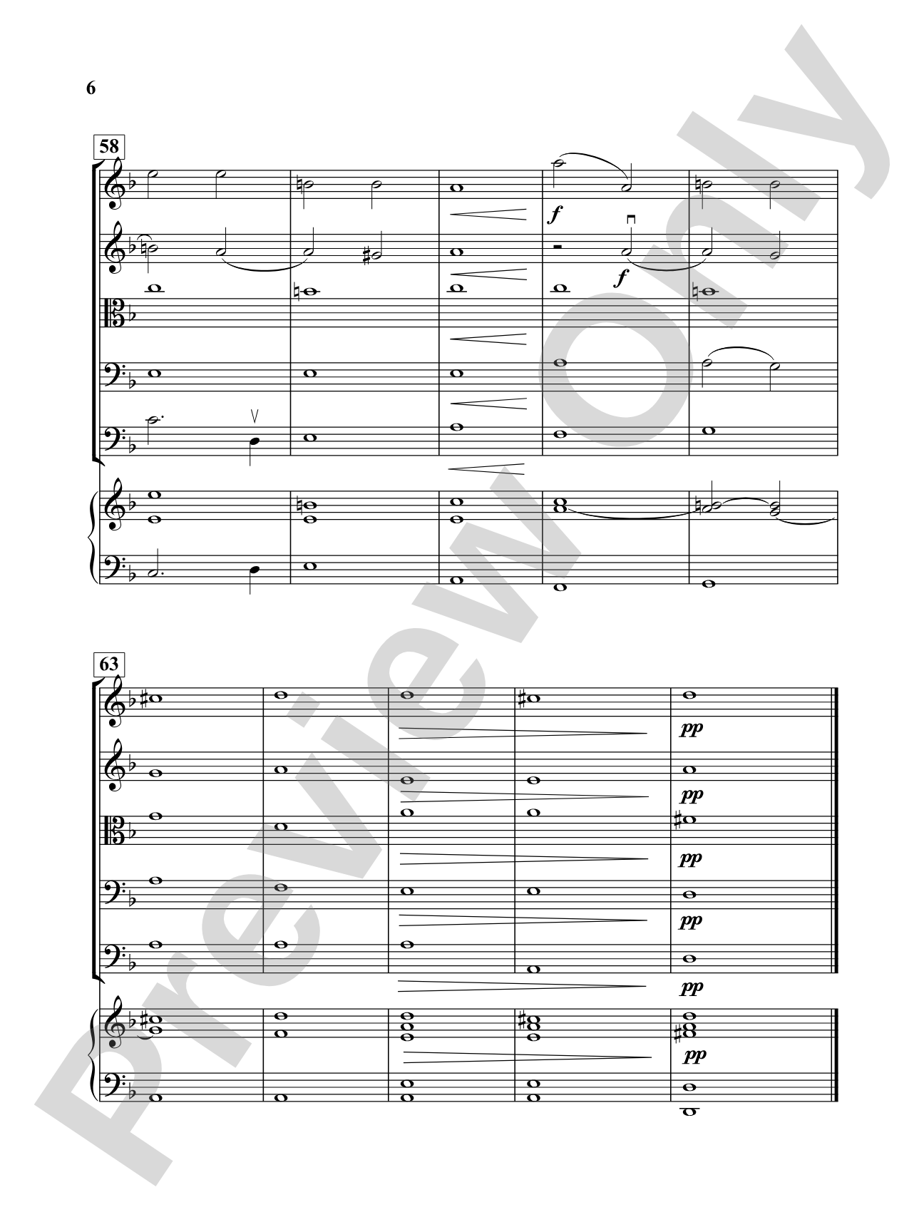Hear Me O Lord: String Orchestra Conductor Score & Parts