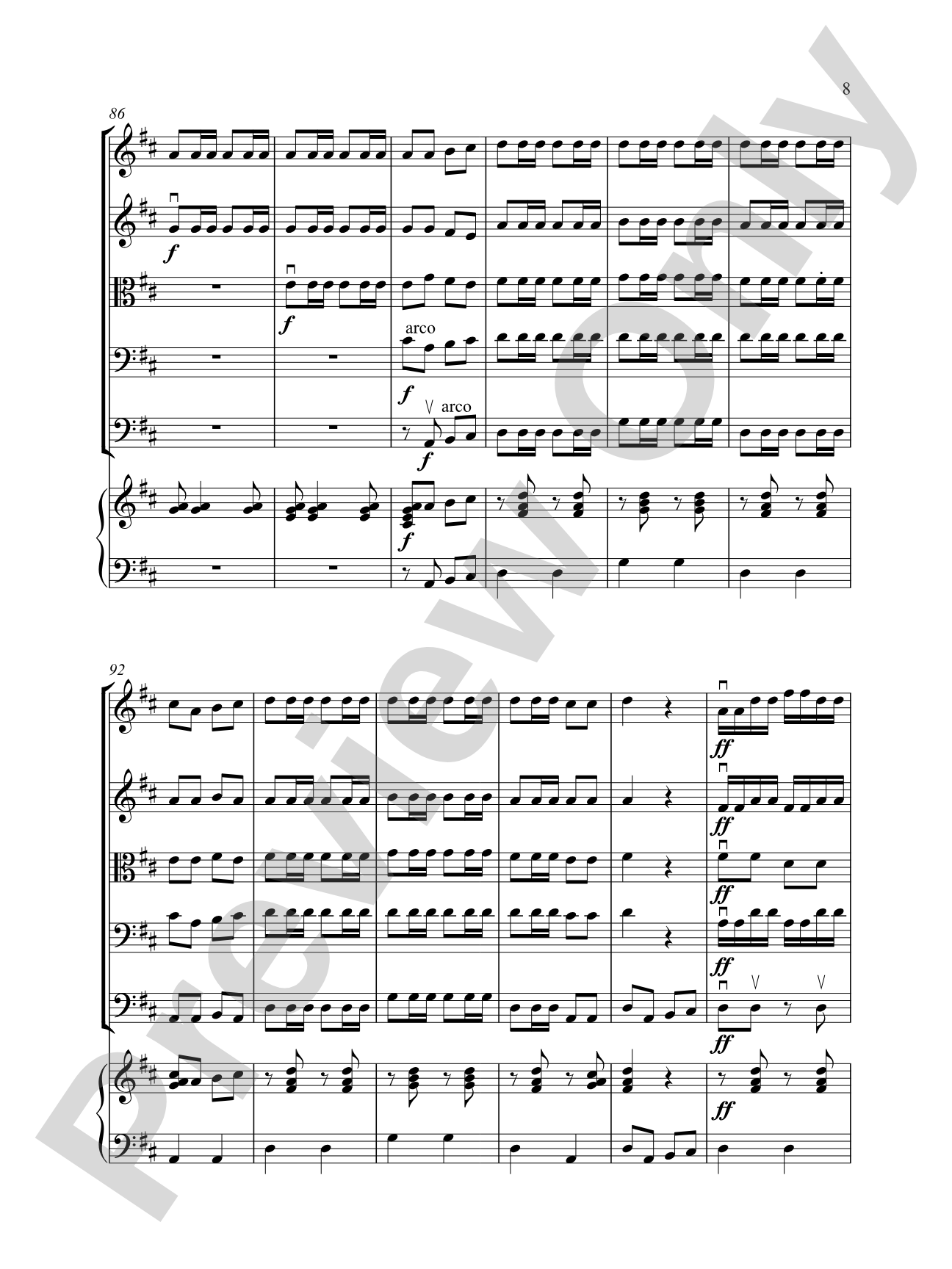 Jillaroo Jump: String Orchestra Conductor Score & Parts
