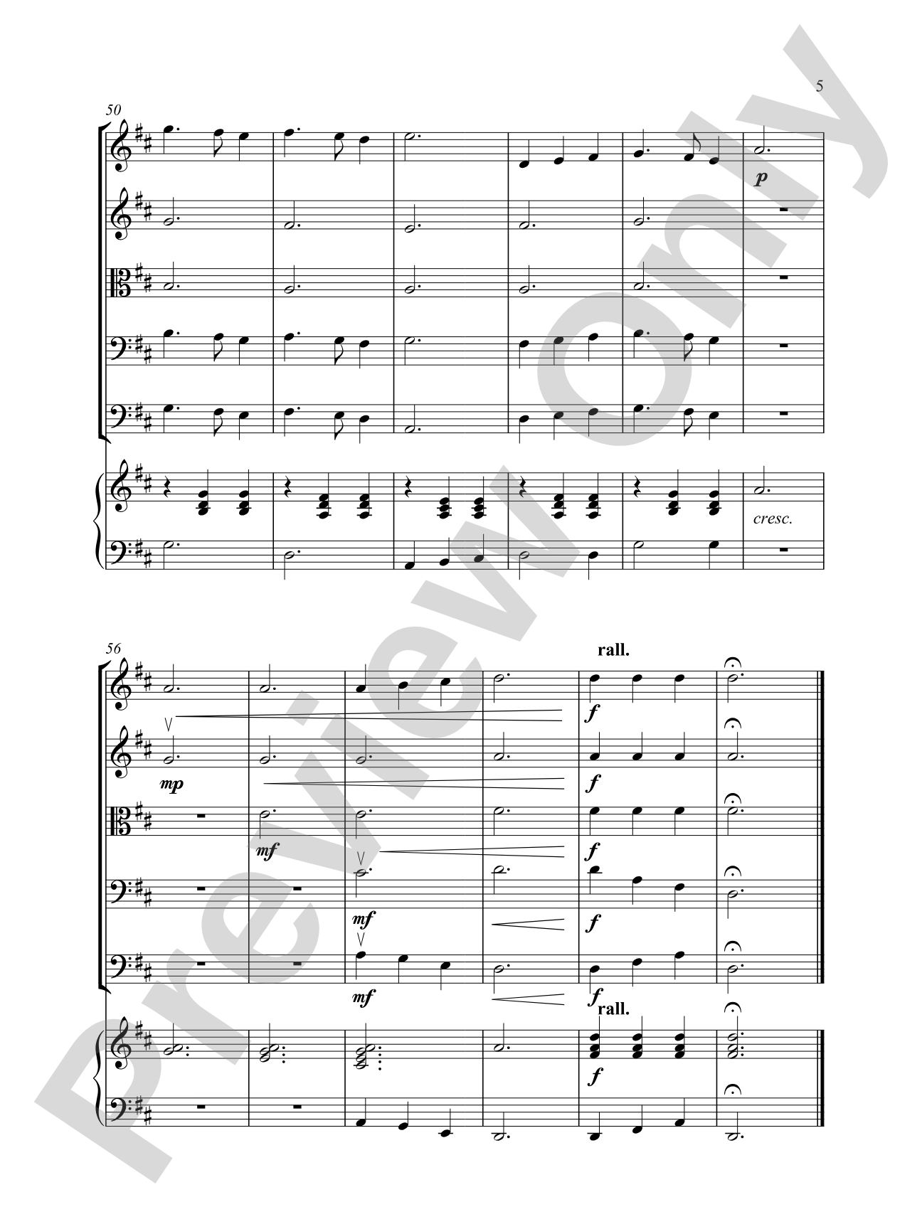 Petite Valse: Score