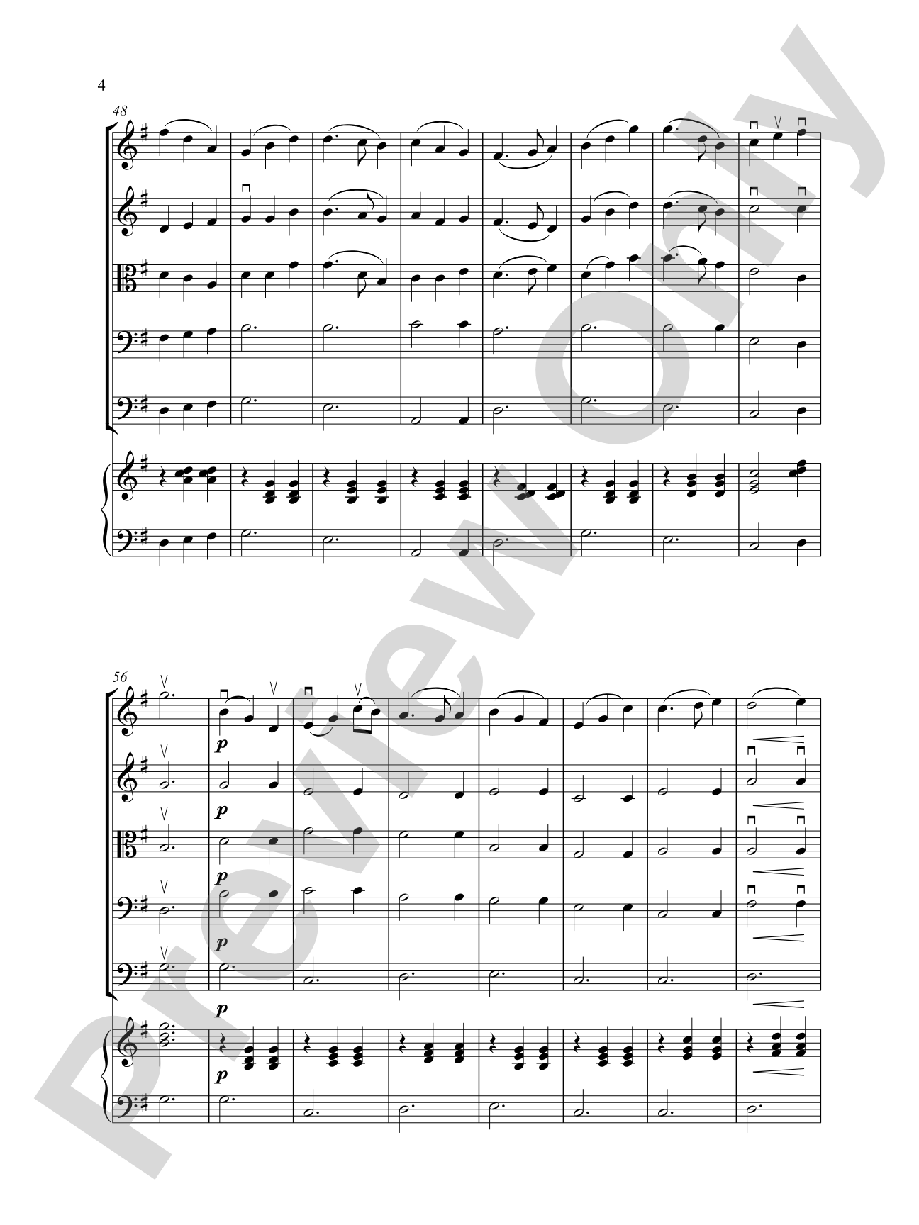 Sunday Stroll: String Orchestra Conductor Score & Parts