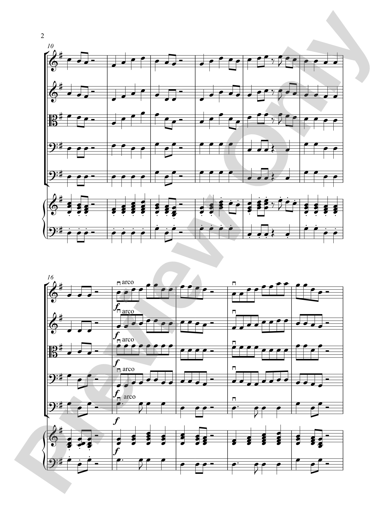 Mexican Holiday: String Orchestra Conductor Score & Parts