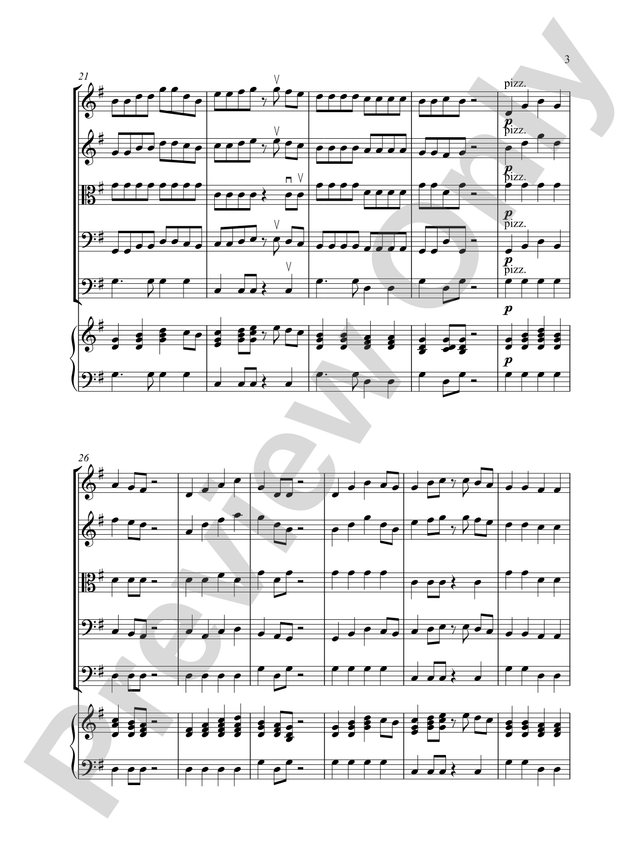 Mexican Holiday: String Orchestra Conductor Score & Parts