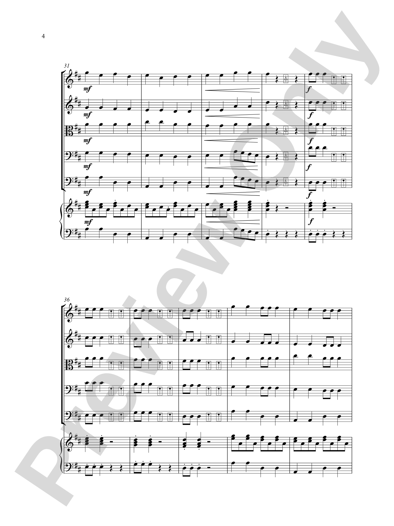 Mousey at the Door: String Orchestra Conductor Score & Parts