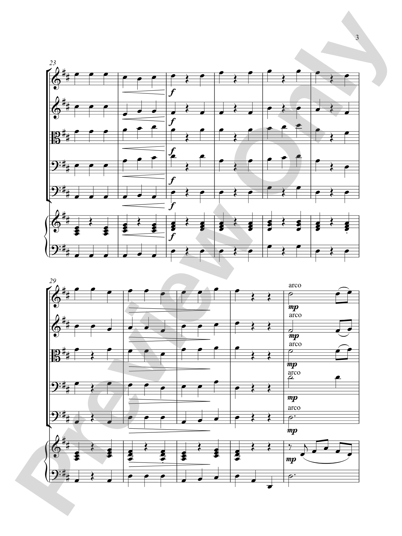 Wombat Waltz: String Orchestra Conductor Score & Parts