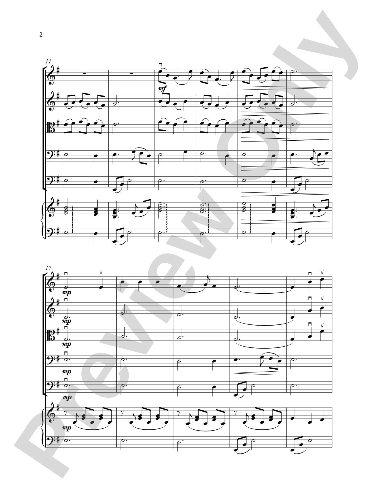 Fantasia on Scarborough Fair: String Orchestra Conductor Score & Parts