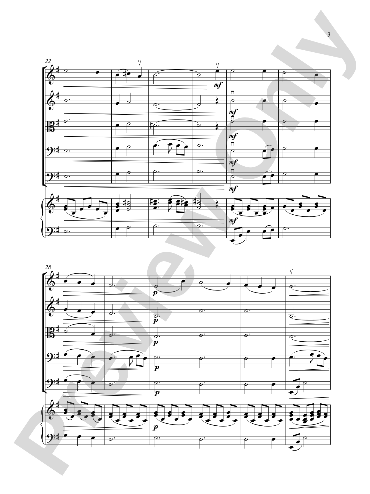 Fantasia on Scarborough Fair: String Orchestra Conductor Score & Parts