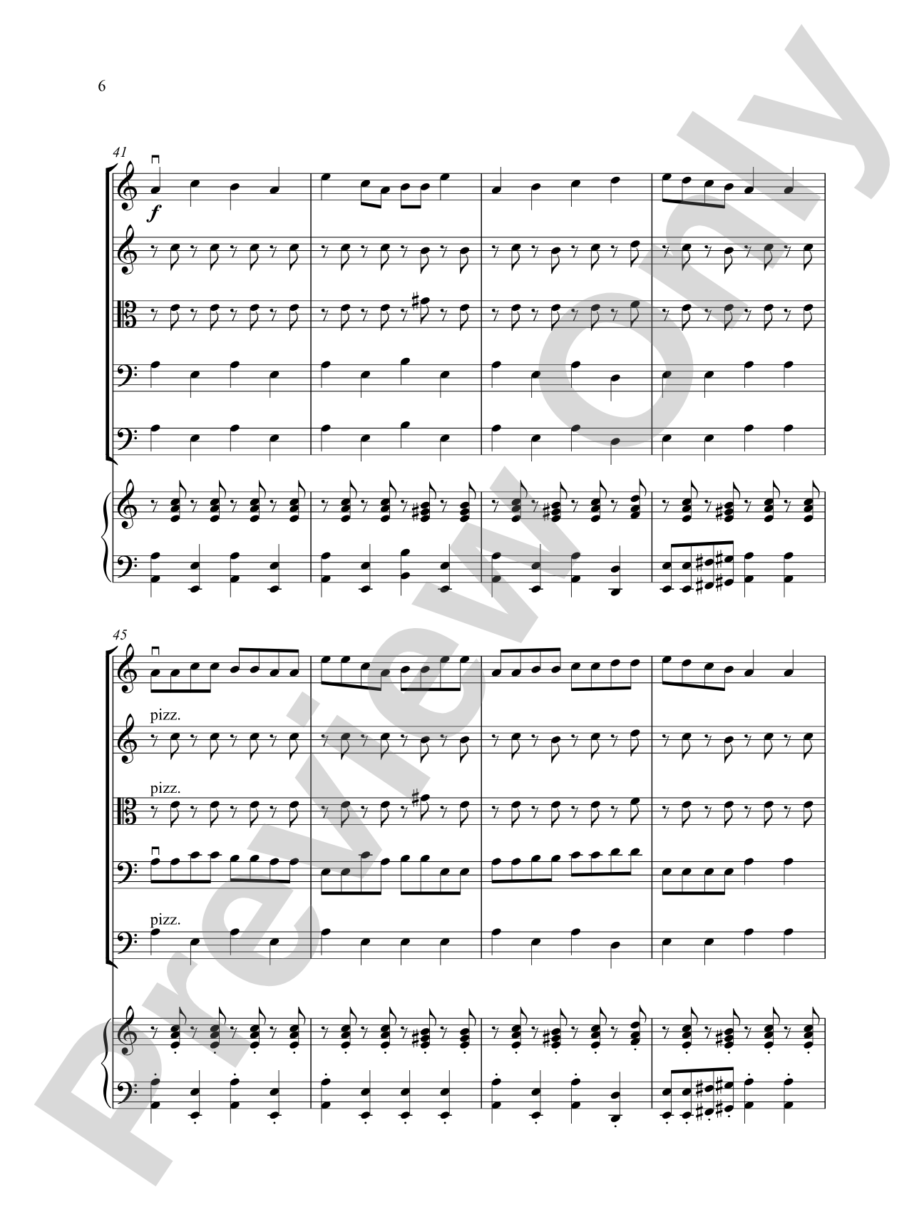 Dance of the Cossacks: Score