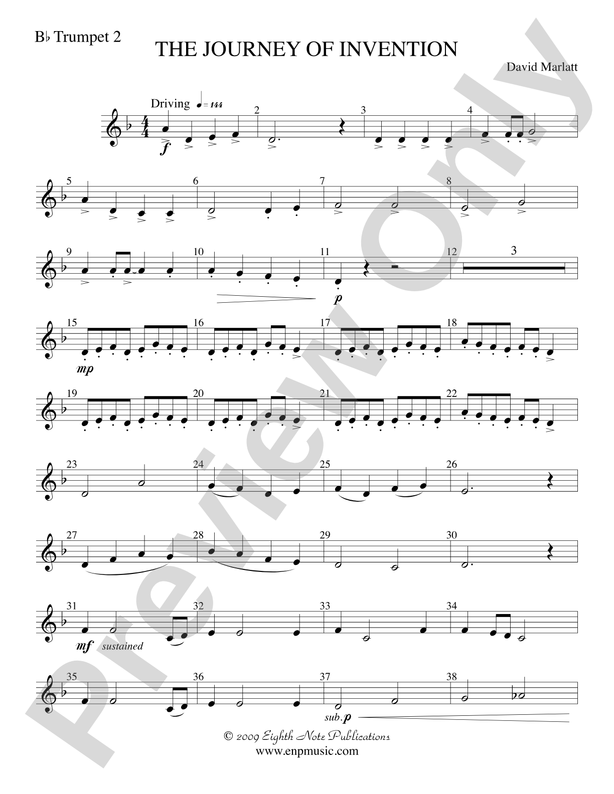 The Journey of Invention: 2nd B-flat Trumpet