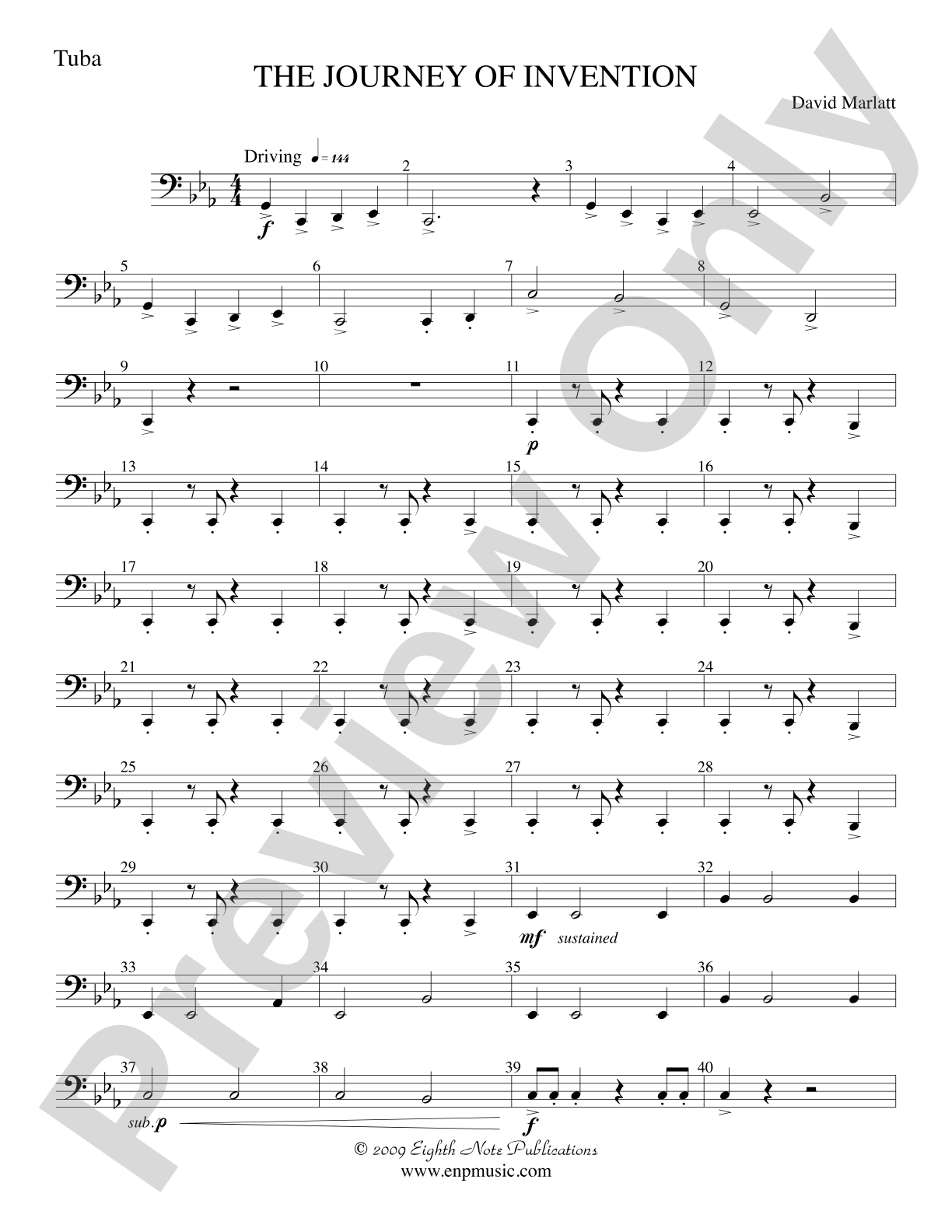 The Journey of Invention: Tuba