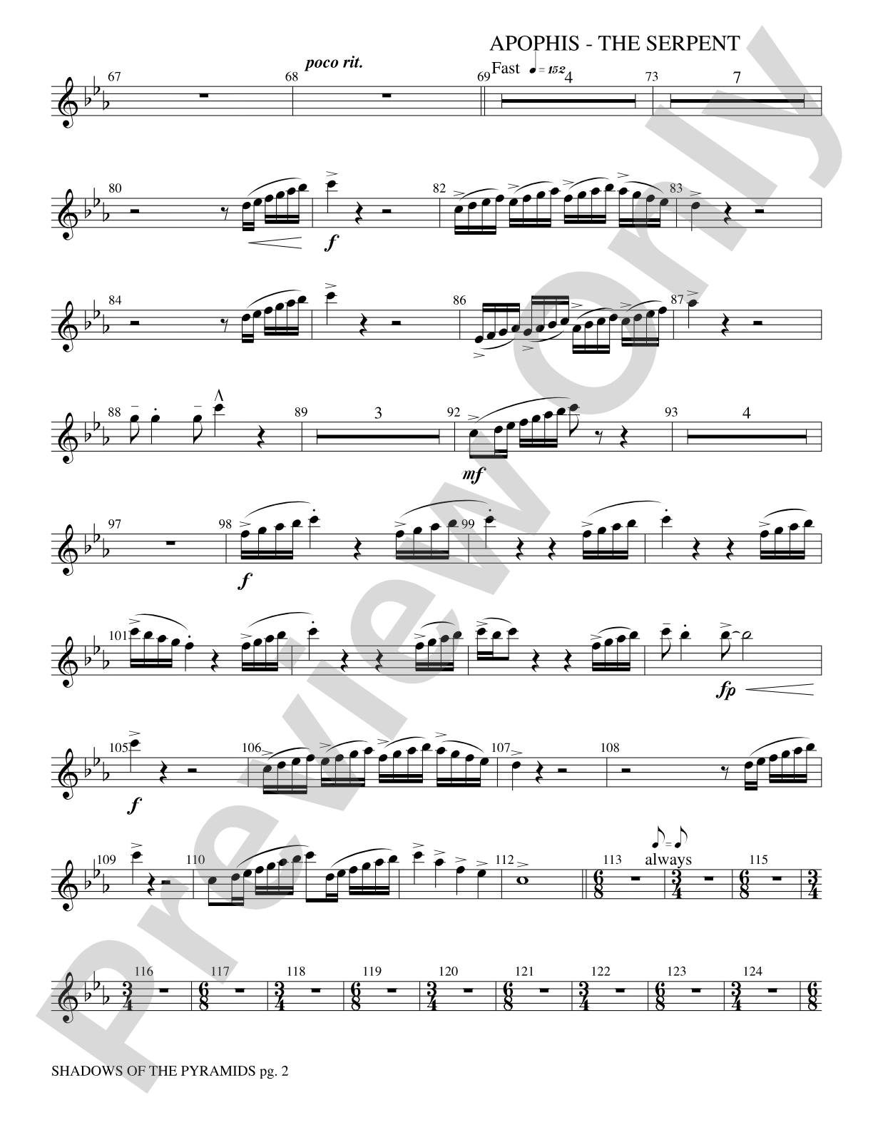 Shadows of the Pyramids: Oboe