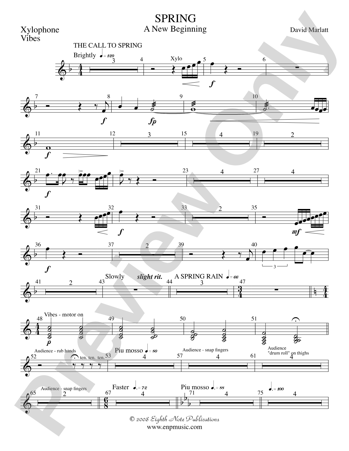 Spring (A New Beginning): Mallets