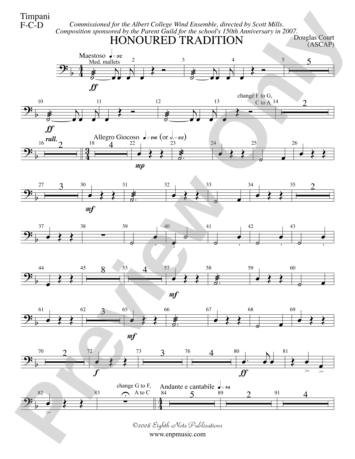 Honoured Tradition: Timpani