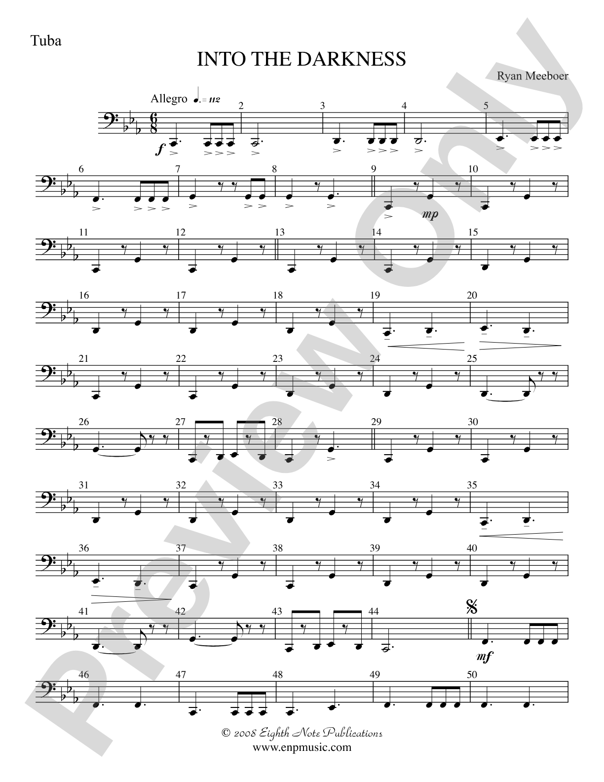 Into the Darkness: Tuba