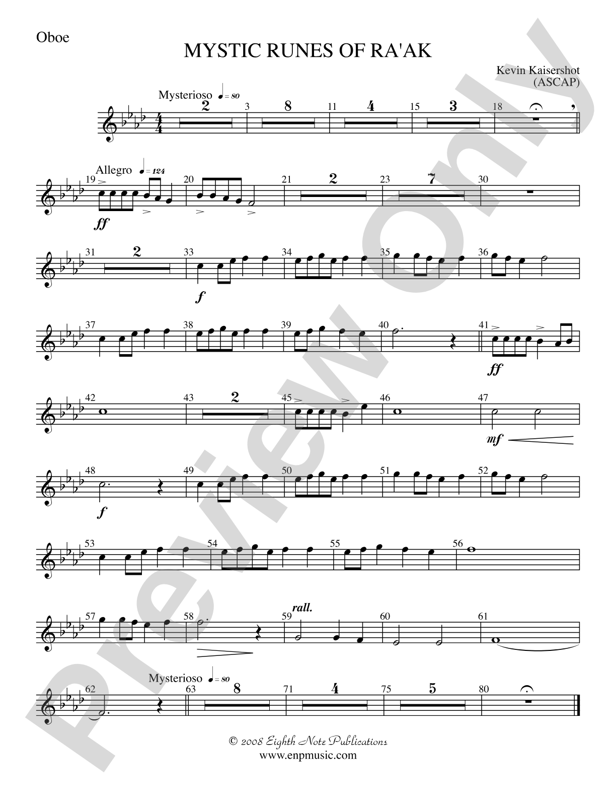 Mystic Runes of Ra’ak: Oboe