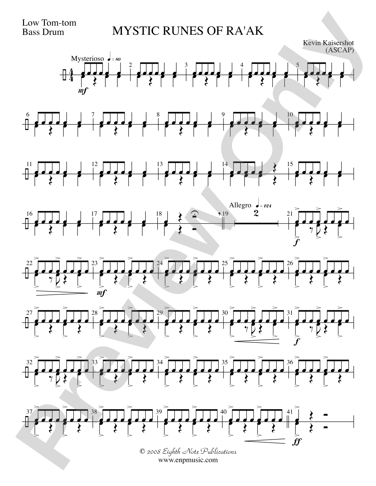 Mystic Runes of Ra’ak: 1st Percussion