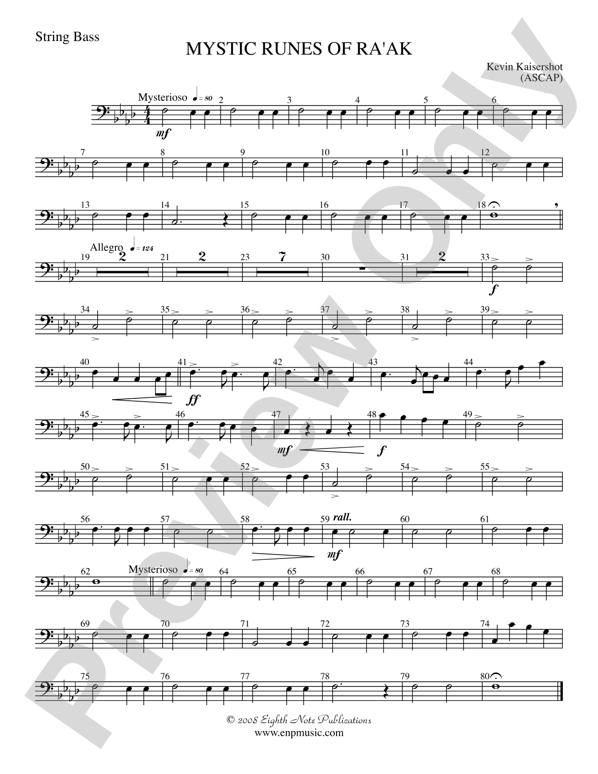 Mystic Runes of Ra’ak: String Bass