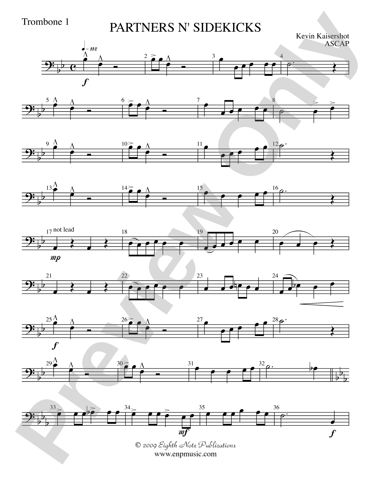 Partners n' Sidekicks: 1st Trombone