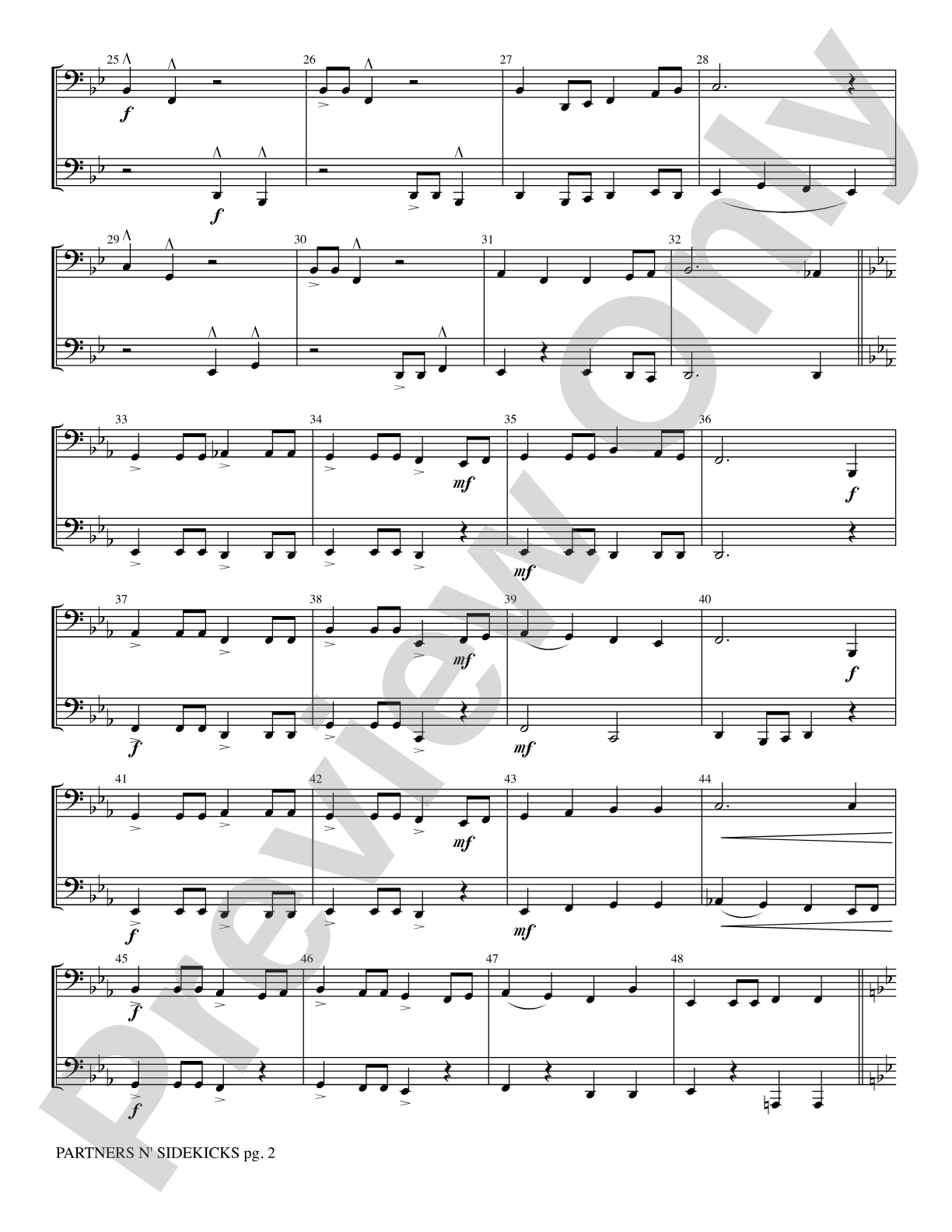 Partners n' Sidekicks: 2 Tubas Part(s)