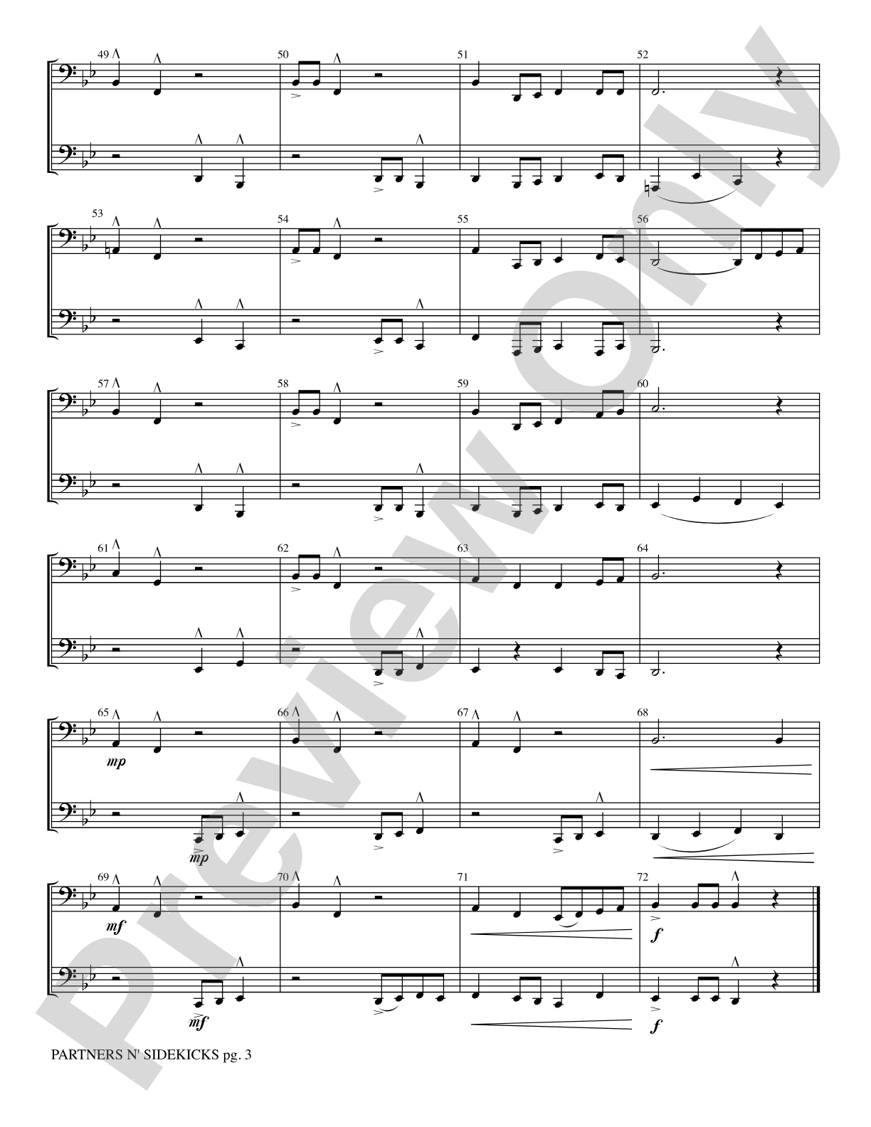 Partners n' Sidekicks: 2 Tubas Part(s)