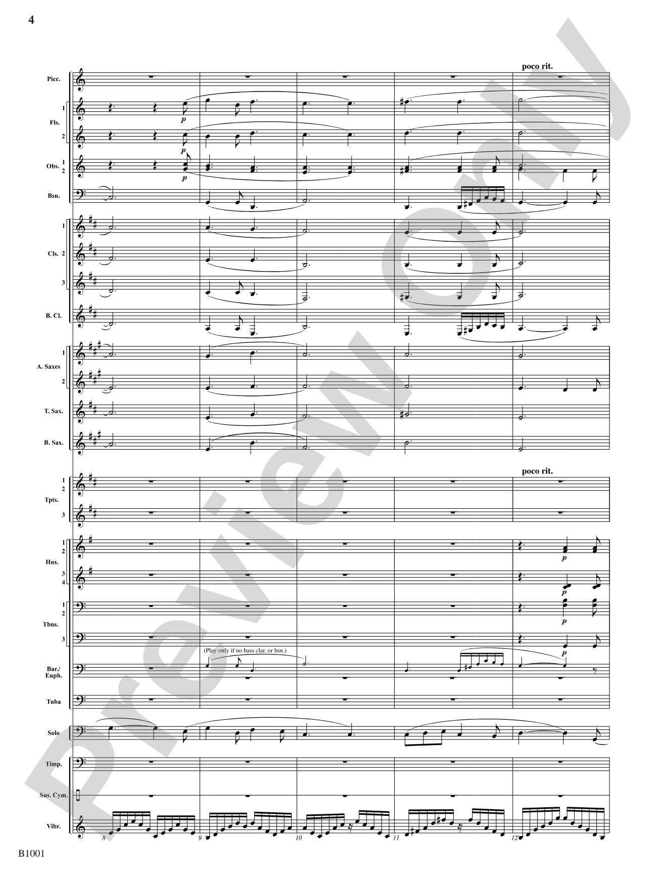O Mio Babbino Caro (from Puccini's <i>Gianni Schicchi</i>): Concert Band Conductor Score & Parts