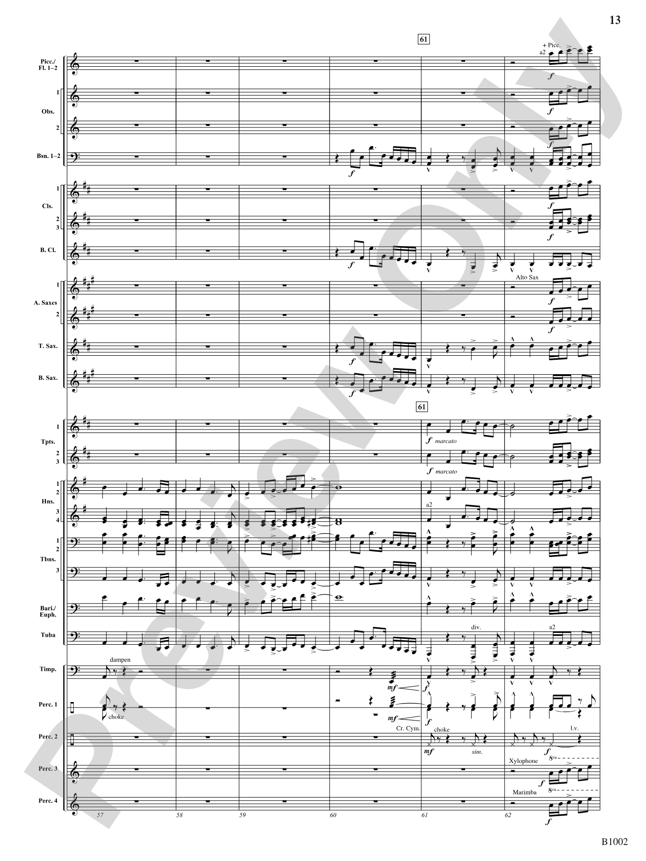 Invictus: Concert Band Conductor Score & Parts