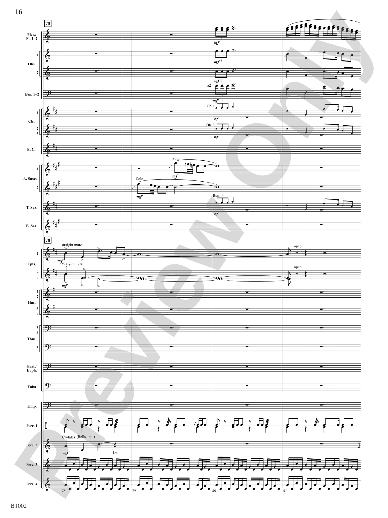 Invictus: Concert Band Conductor Score & Parts