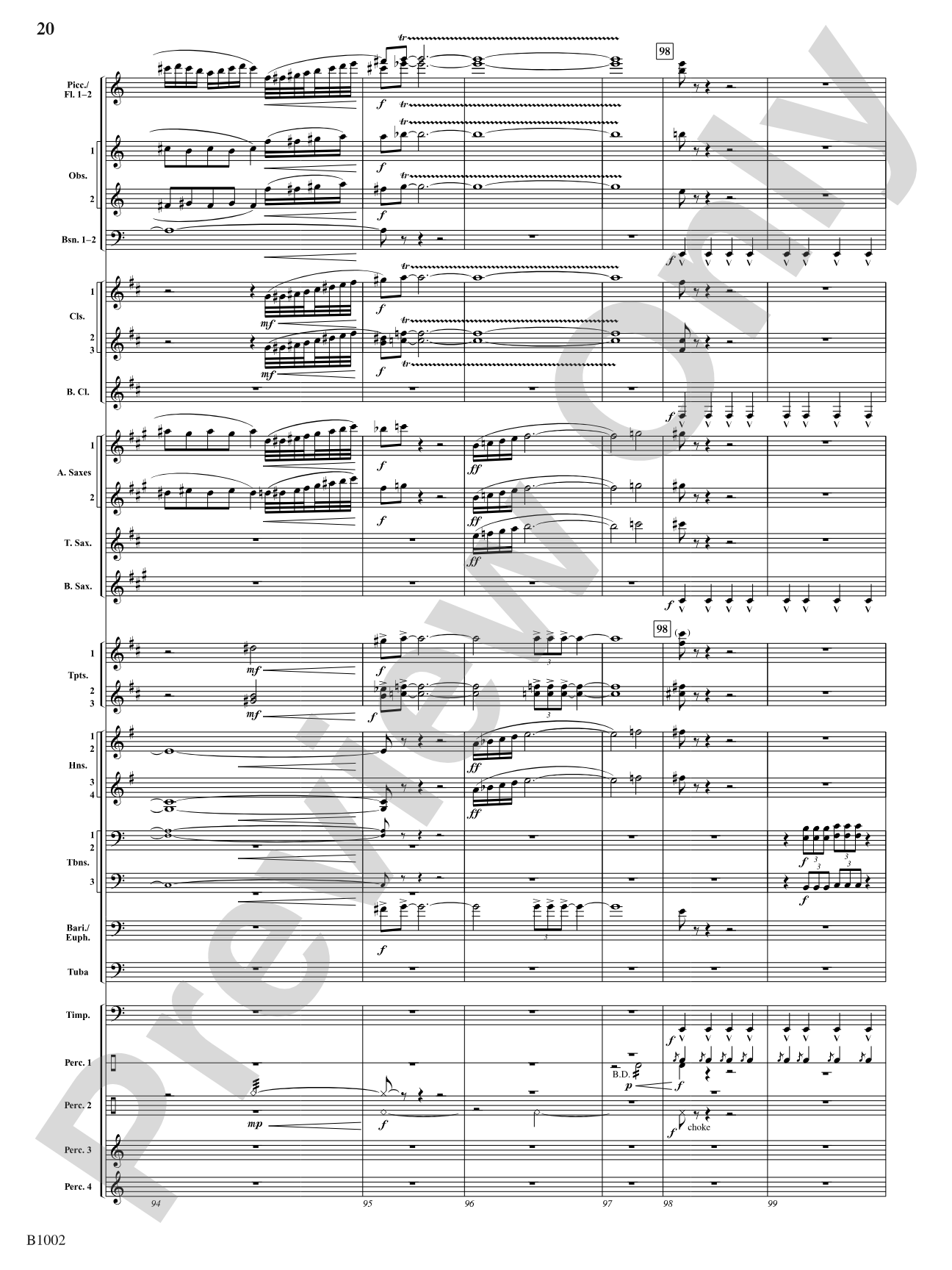 Invictus: Concert Band Conductor Score & Parts