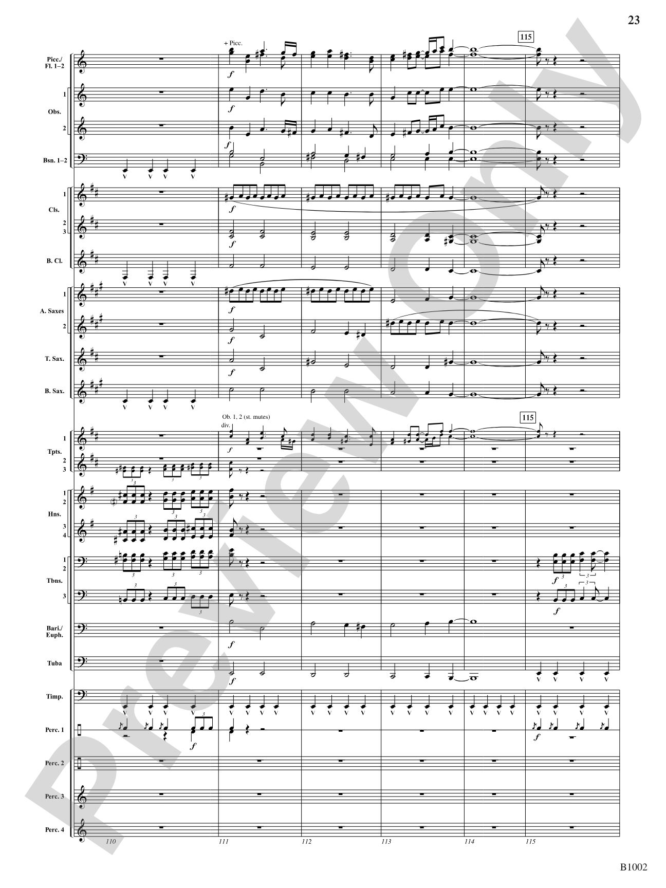 Invictus: Concert Band Conductor Score & Parts