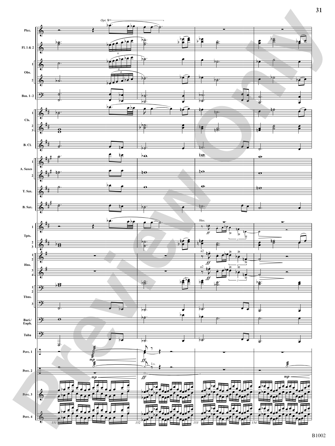 Invictus: Concert Band Conductor Score & Parts