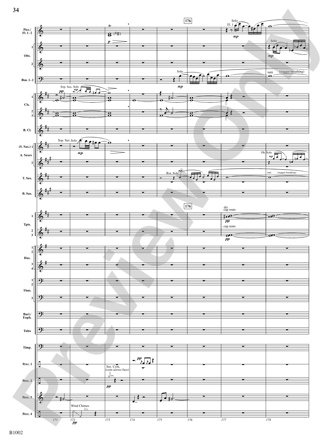 Invictus: Concert Band Conductor Score & Parts