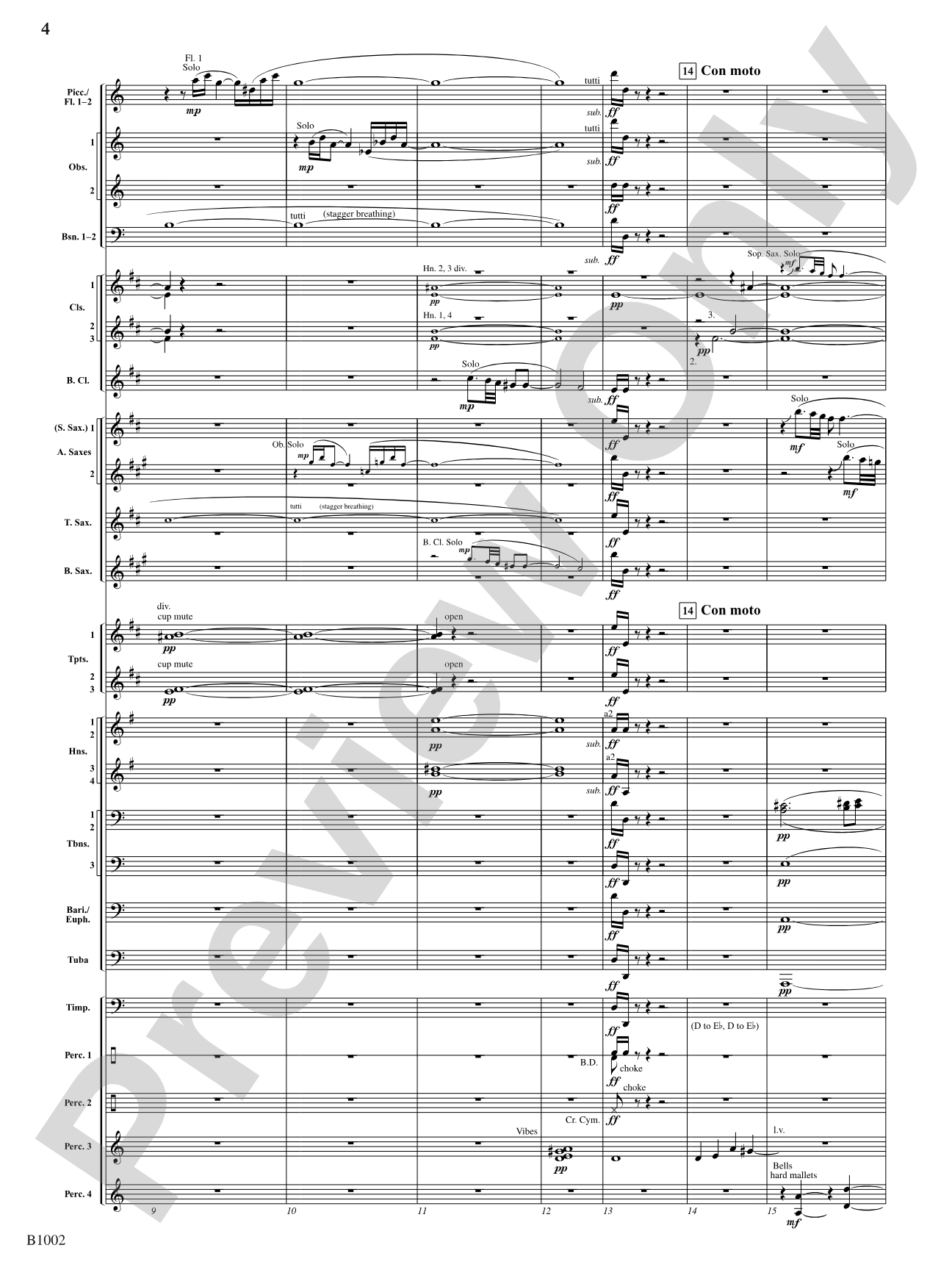 Invictus: Concert Band Conductor Score & Parts